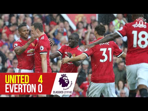 Manchester United 4-0 Everton (17-18) |  Classiques de la Premier League |  Manchester United