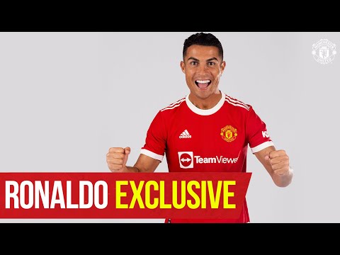 "Je suis si heureux d'être de retour à la maison" Interview exclusive de Cristiano Ronaldo |  Manchester United