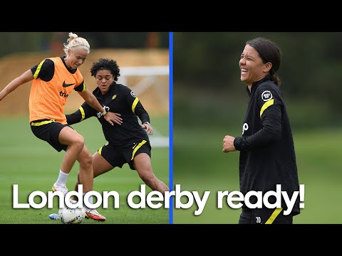 Nous sommes prêts pour le Derby de Londres !  |  Chelsea Femmes Entraînement