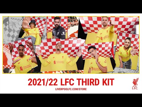 Le nouveau troisième kit Nike Liverpool FC 2021/22 est arrivé !