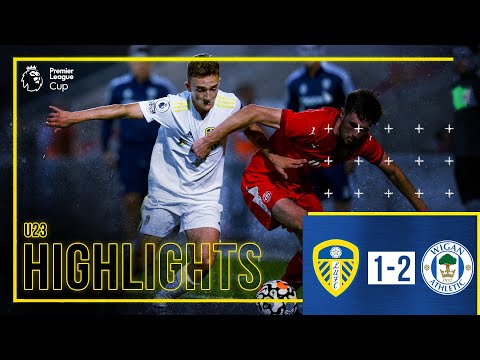 Temps forts : Leeds United U23 1-2 Wigan Athletic U23 |  Kris Moore filets pour les jeunes Blancs |  Coupe PL