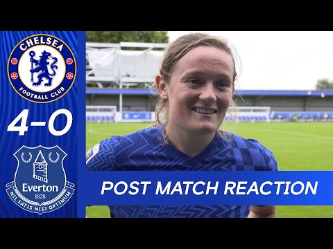« Défensivement, nous étions très forts aujourd'hui » |  Erin Cuthbert après le match |  Chelsea Femmes 4-0 Everton Femmes