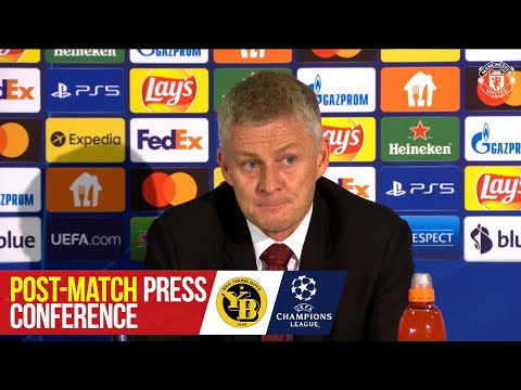 Ole Gunnar Solskjaer |  Conférence de presse d'après-match |  Jeunes garçons 2-1 Manchester United |  UCL
