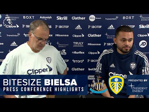 Nouvelles de l'équipe, style de jeu, Bruce |  Conférence de presse de Marcelo Bielsa |  Newcastle United contre Leeds United