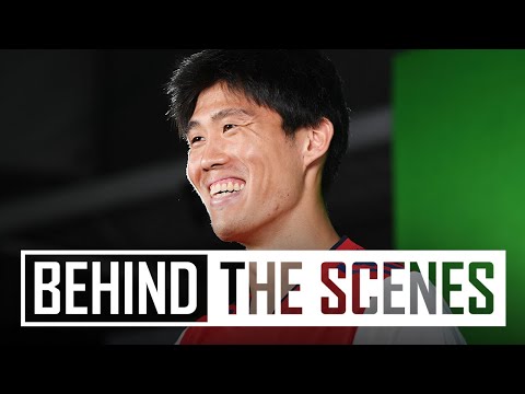 Premier jour de Takehiro Tomiyasu à l'Arsenal |  Dans les coulisses