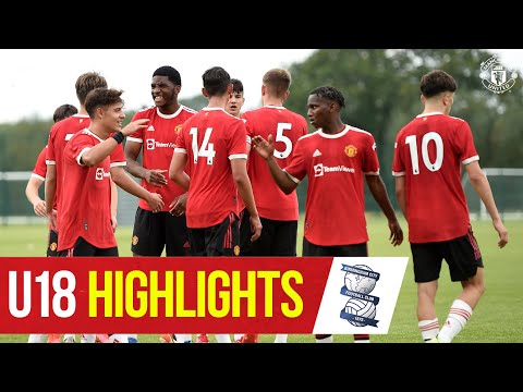 Faits saillants U18 |  Birmingham 2-8 Manchester United |  L'Académie
