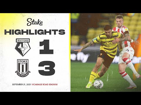 Watford 1-3 Stoke City |  Faits saillants de la Coupe Carabao