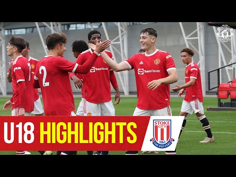 Faits saillants U18 |  Manchester United 4-2 Stoke City |  L'Académie
