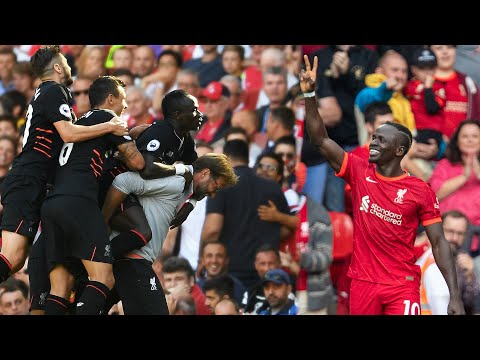 100 buts de Sadio Mané à Liverpool |  Célébration d'Arsenal, vainqueur tardif d'Everton et étourdissement de Munich