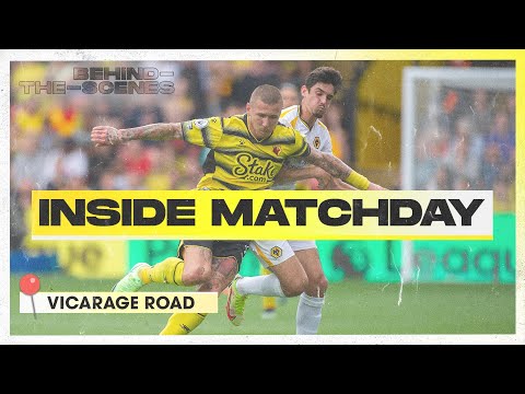 Les loups visitent le Vic |  Inside Matchday |  Watford 0-2 Loups