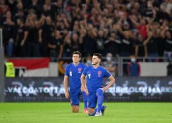 Hongrie FA condamnée à une amende de 158,00 £ et à une interdiction de stade après des abus racistes contre des joueurs anglais