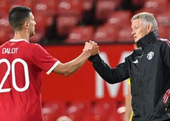 Diogo Dalot explique sa célébration du but de Manchester United