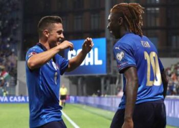 L’Italie rampante a établi un record de buts de tous les temps avec un début scintillant contre la Lituanie