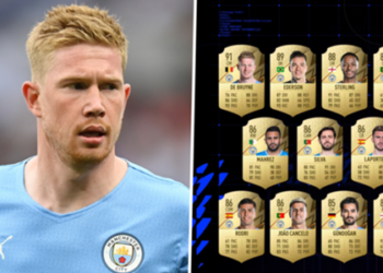 Classements FIFA 22 : De Bruyne, Grealish et les meilleurs joueurs de Manchester City dévoilés