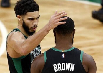 Nba – Tatum et Brown, les colonnes des nouveaux Celtics : « C’est comme ça qu’on prend Boston »