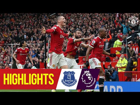 Faits saillants |  Manchester United 1-1 Everton |  première ligue