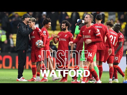 À l'intérieur de Watford : Watford 0-5 Liverpool |  La fin à l'extérieur devient folle pour Mane, Salah et Firmino