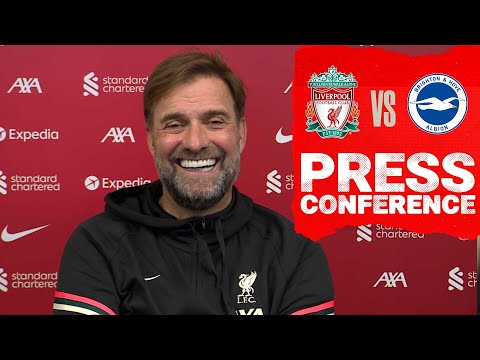 Conférence de presse d'avant-match de Jürgen Klopp |  Brighton