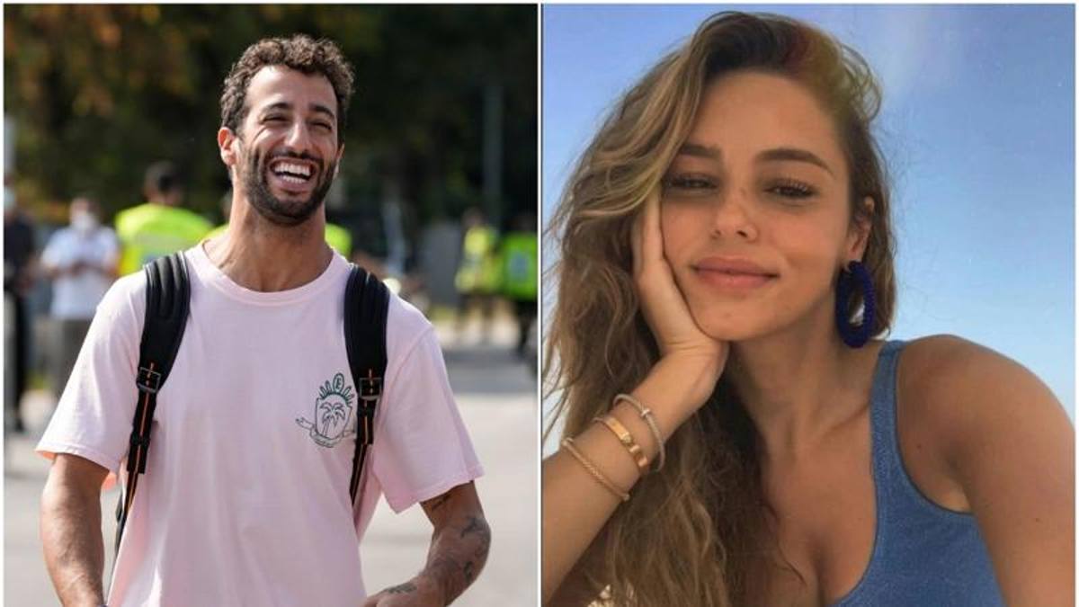 ricciardo fiance  heidi berger la fille de lancien ferrari