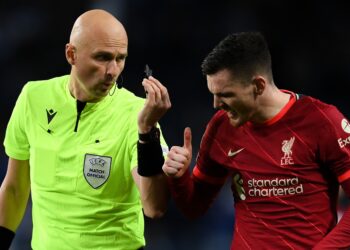 Les supporters de Liverpool parmi les moins critiques envers les décisions des arbitres