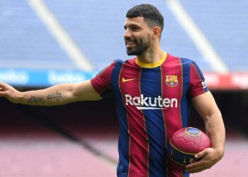 Aguero marque son premier but à Barcelone lors d’un match d’entraînement après son retour de blessure