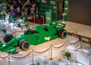 F1 Arabia, à Djeddah, la plus grande voiture Lego de tous les temps avec 504 000 pièces