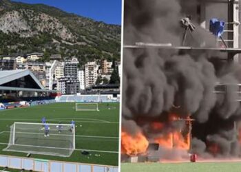 Andorre vs Angleterre: un incendie se déclare à l’intérieur du stade en raison de l’accueil des qualifications pour la Coupe du monde 2022