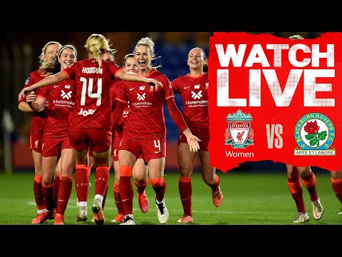 Liverpool FC Femmes vs Blackburn Rovers Dames |  Action de la coupe continentale de Prenton Park