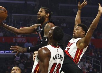 NBA, Clippers-Heat 112-109, spectacle George et Jackson