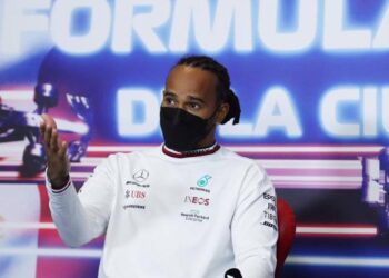 F1 GP Mexico, Hamilton lors de la conférence de presse