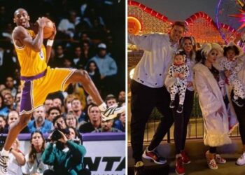 Kobe Bryant, il y a 25 ans, les débuts.  Et la famille passe Halloween avec Pau Gasol