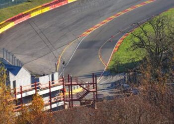 F1, voici les premières images du nouveau virage Eau Rouge à Spa-Francorchamps