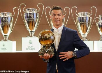 Cotes du Ballon d’Or de Cristiano Ronaldo