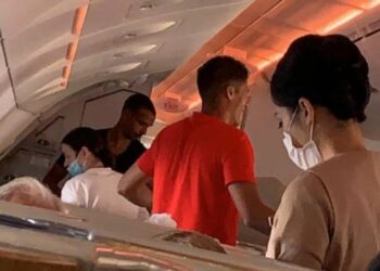 Joel Matip et Raphael Varane photographiés lors d’un voyage à Dubaï