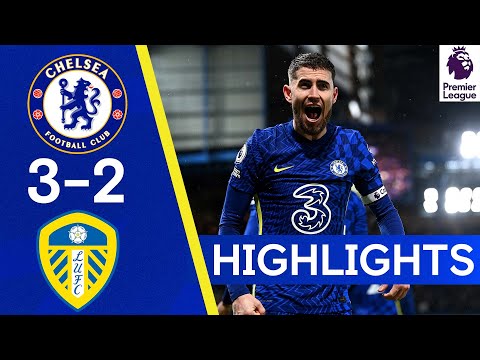 Chelsea 3-2 Leeds United |  La pénalité de Jorginho scelle une victoire tardive dramatique!  |  Faits saillants de la Premier League