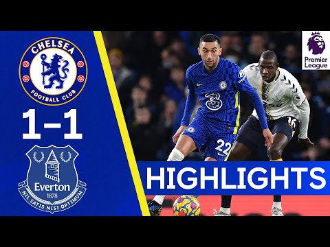 Chelsea 1-1 Everton |  Monter sur la cible mais Blues frustré au pont |  Points forts