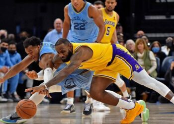 Résultats Nba : LeBron triple double, Lakers et Sixers battus par Memphis et Utah