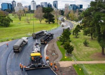 F1, voici les modifications apportées au circuit de Melbourne.  Nouvel asphalte à Austin