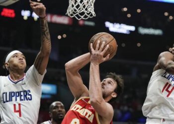 NBA, Los Angeles Clippers-Atlanta Hawks, Gallinari 8 points