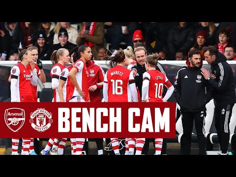 CAME DE BANC |  Arsenal contre Manchester United (1-1) |  WSL |  L'action, les réactions et plus encore!
