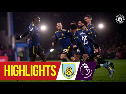 Faits saillants |  Burnley 1-1 Manchester United |  première ligue