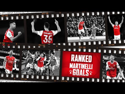 CLASSÉ |  Gabriel Martinelli choisit son Top 10 des buts pour Arsenal