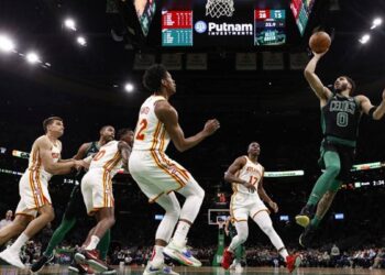 Résultats Nba, Boston l’emporte sur Atlanta, Gallinari titulaire de 5 points