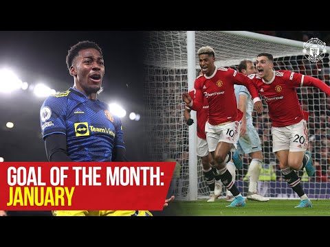Objectif du mois |  Manchester United |  janvier 2022