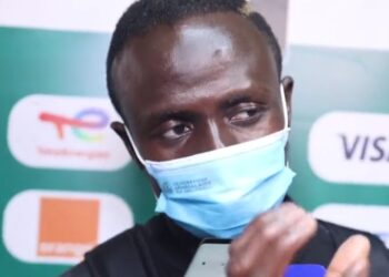 Mane pour avoir remporté le prix du joueur du tournoi de la CAN