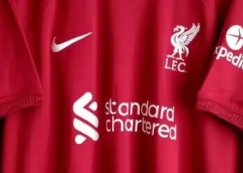 Le nouveau maillot domicile Nike proposé par Liverpool pour la saison 2022/23