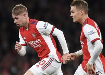 Smith Rowe 9, buts par derrière