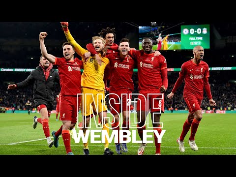 À l'intérieur de Wembley: Chelsea contre Liverpool |  Incroyable coulisses de la victoire en Coupe de la Ligue