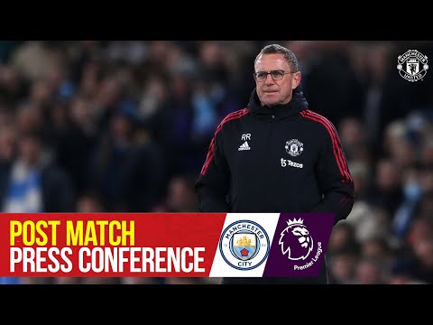 Ralf Rannick |  Conférence de presse d'après-match |  Manchester City 4-1 Manchester United