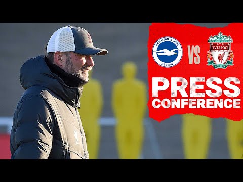 Conférence de presse d'avant-match de Jürgen Klopp |  Brighton et Hove Albion